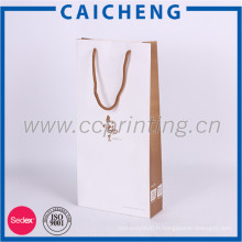 Top qualité luxyry cadeau papier sac avec logo OEM